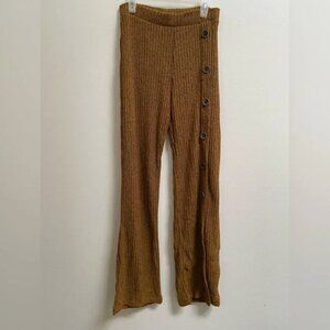 Zara Flare Ribbed Knit Pants S